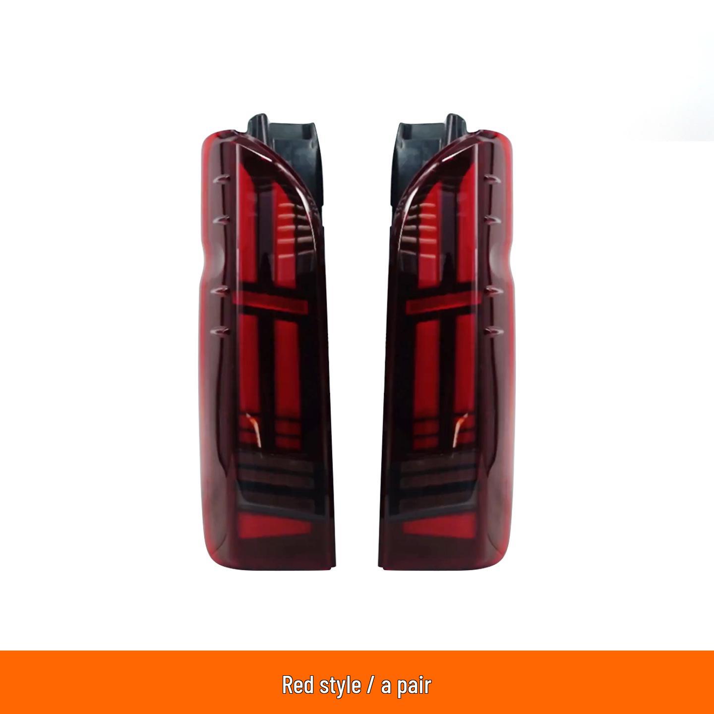 

Compatible with 05-18 Toyota Hiace LED Rear Tail Light with Sequential Turn Signal and Brake Light Assembly.