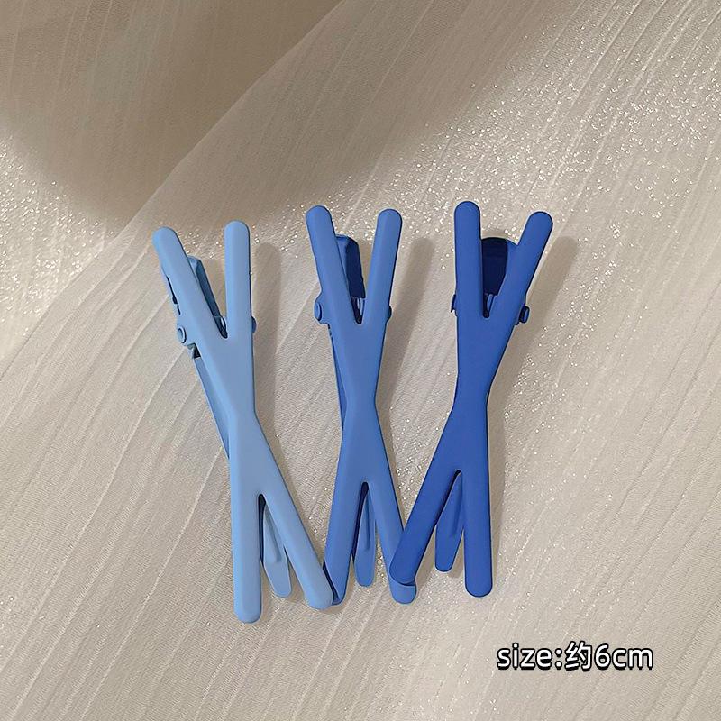 3/4Pcs/Set Women Girls Fashion Coffee Color Geometric Star Ornament Hair Clips Adult Sweet Hairpins Female Cute Hair Accessories