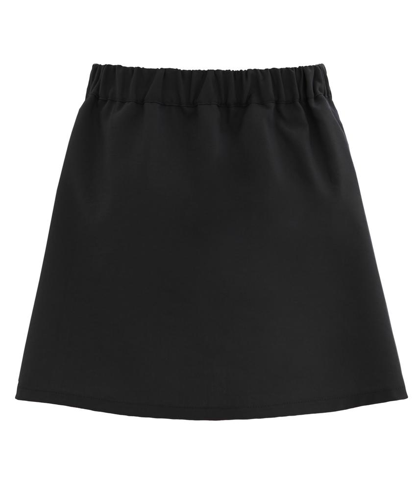 PLASMA SPHERE Fairy Skirt In Black (Ribbon Wrap Skirt)