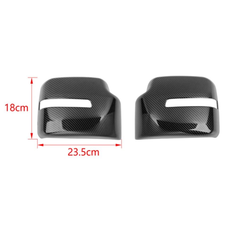 Dekorace skořepiny zrcátka pro Suzuki Jimny JB64 JB74 -2023 Náhradní krytky zpětných zrcátek Příslušenství ABS