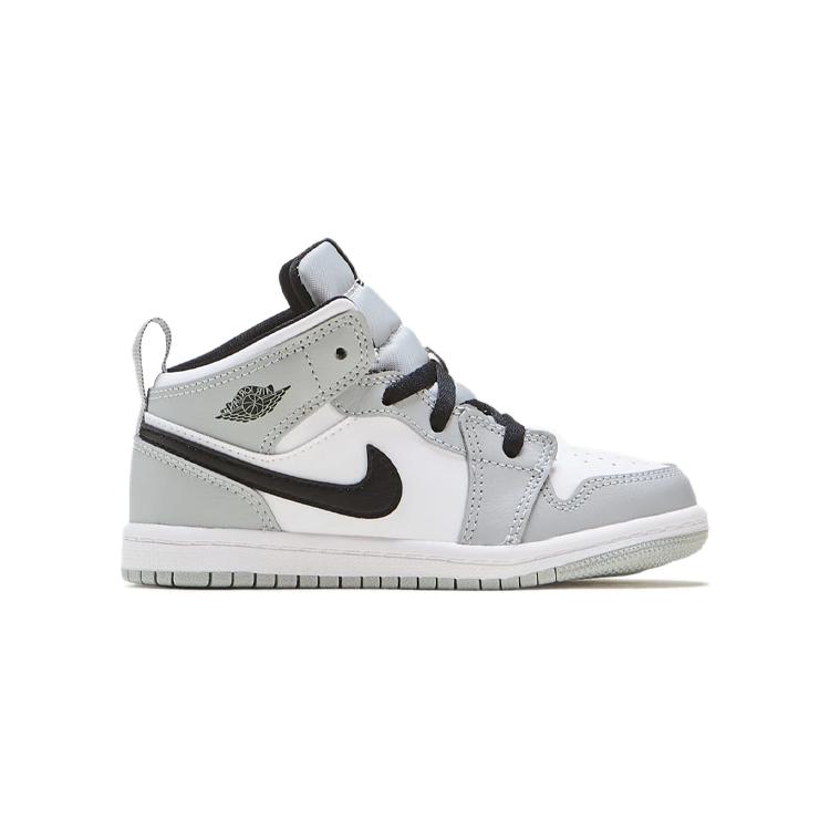 New Jordan 1 Mid Light Smoke Grey TD 640735-092