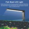 ABS Small Fish Bowl LED Light Desktop Aquarium Algae Aquatic Plants Light Dual Mode Switching Aquarium Fill Light Three