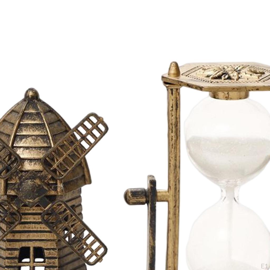 Leichte Sanduhr Figur Centerpiece Sanduhr Kreative Skulptur für Tischplatte Küche