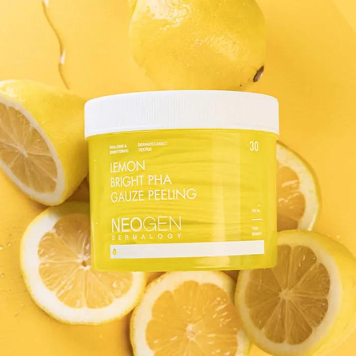 Lemon Bright Paha Gauze Peeling Pads 30 Sheets