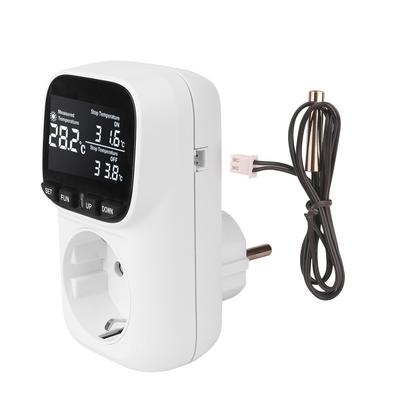 Zásuvka regulátora teploty 230 V 16 A Vysoko presný digitálny displej s inteligentným termostatom Nádrž na ryby