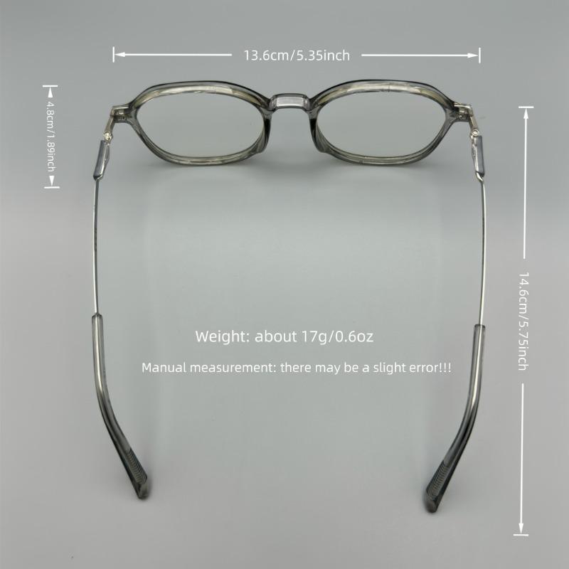 Anti Blue Light Radiation Eyeglass Frame for Women Korean Style European Trend Influencer Flat Lens for Both Men and Women