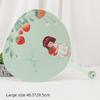 Durable Summer Fan for Children and Babies, Plastic Hand-Held Fan for Home Use, Cartoon Fan, 2025 New Model, Palm Leaf Fan