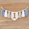 First Birthday Theme First Birthday Banner Boho-Style High Chair Banner  For First Birthday