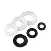 220/400Pcs M3 M4 M5 M6 M8 M10 M12 Plastic Nylon Flat Washer Plane Spacer Insulaton Gaskte Washer Nylon Gasket Ring Kit