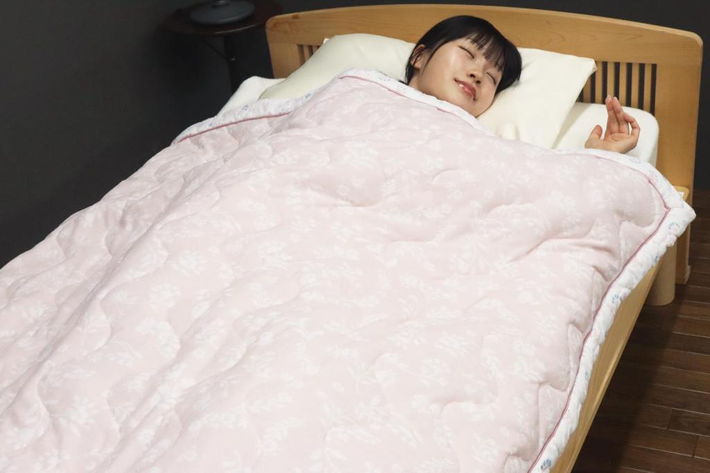 Romance Kosugi Official Sleep Atelier Quilt, Toweling Lining, 100% Cotton, Washable, Spring/Summer Quilt, Single Size