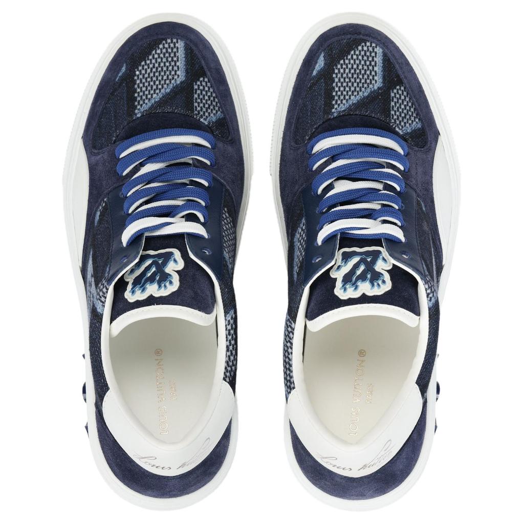 Louis Vuitton Lv Ollie Richelieu Sneakers 'Blue' 1AAHRK