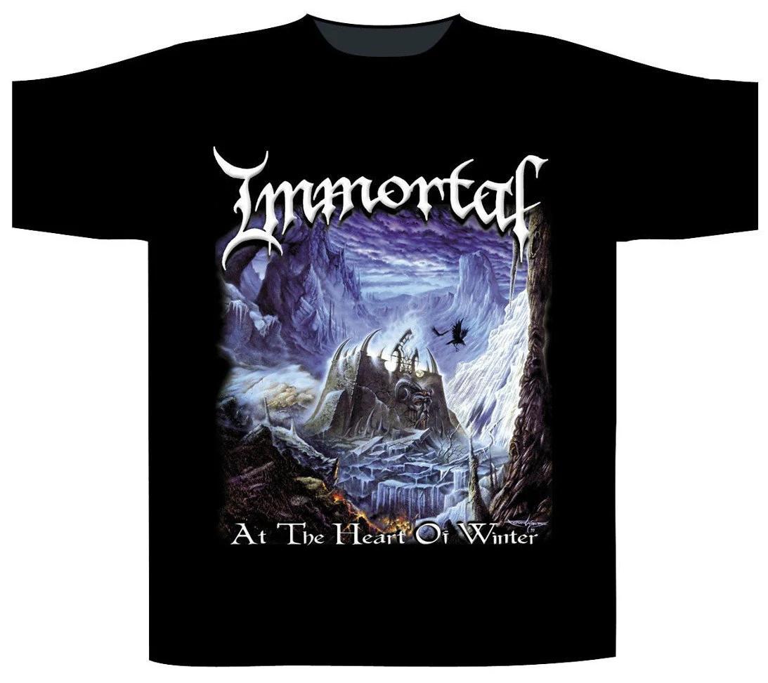 Immortal - At The Heart of Winter Short Sleeve Alll Size S to 234XL Shirt S