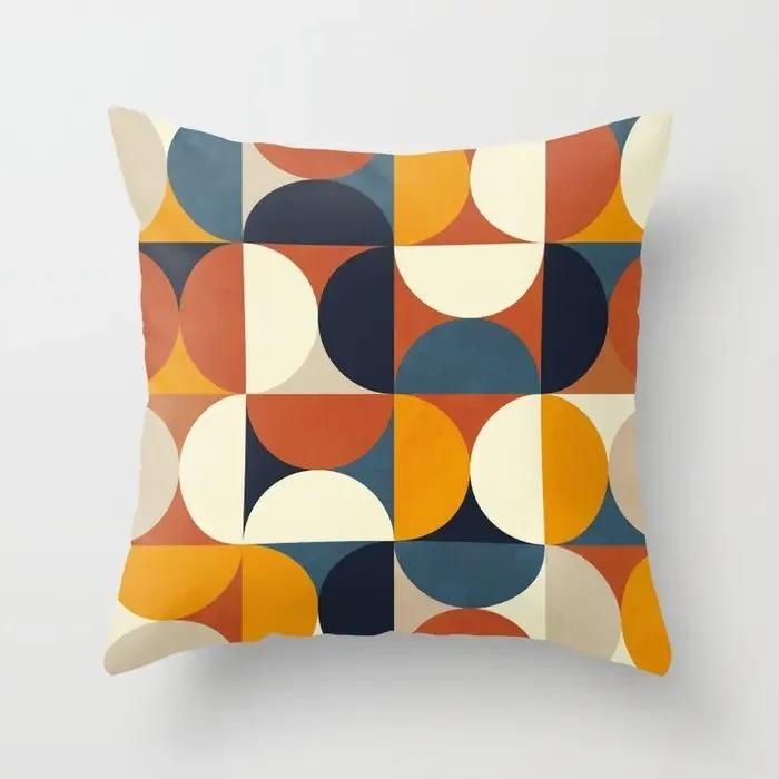 

Nordic Moran Living Room Abstract Home Decor Pillow Cover 16x16Inch