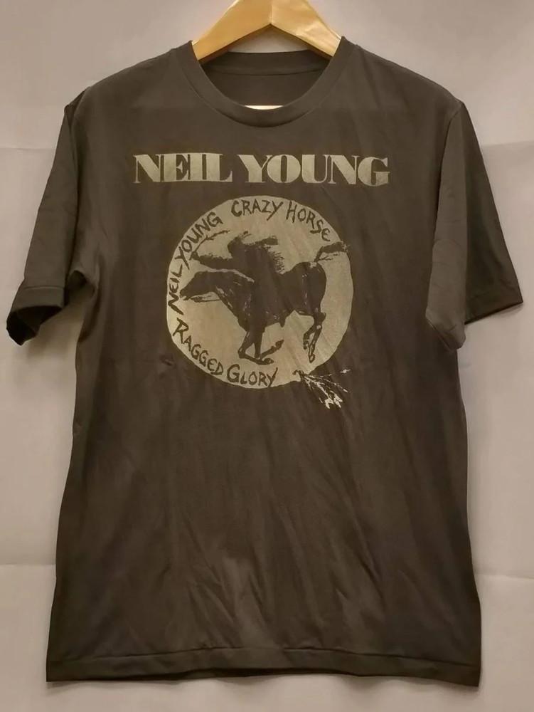 NEIL YOUNG New Vintage Band T Shirt Unisex T-Shirt XXXXL