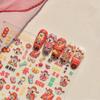 Tomoni Thin & Tough Nail Stickers - Retro Japanese "God of Wealth" Nail Art Accessories