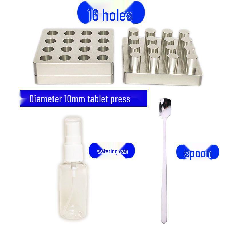 Ręczna prasa do tabletek do medycyny chińskiej i zachodniej, forma na proszek Sanqi, 10 mm