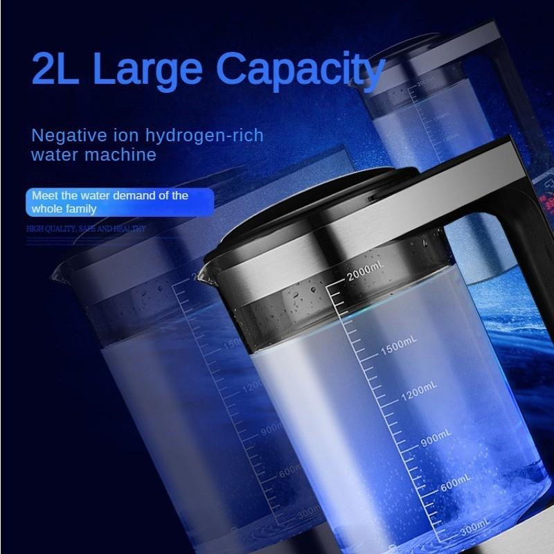 Micro Electrolysis Hydrogen Rich Water Machine Health Preserving Teapot V8  Water Bottle Negative Potential Water Generator Rich Hydrogen Kettle