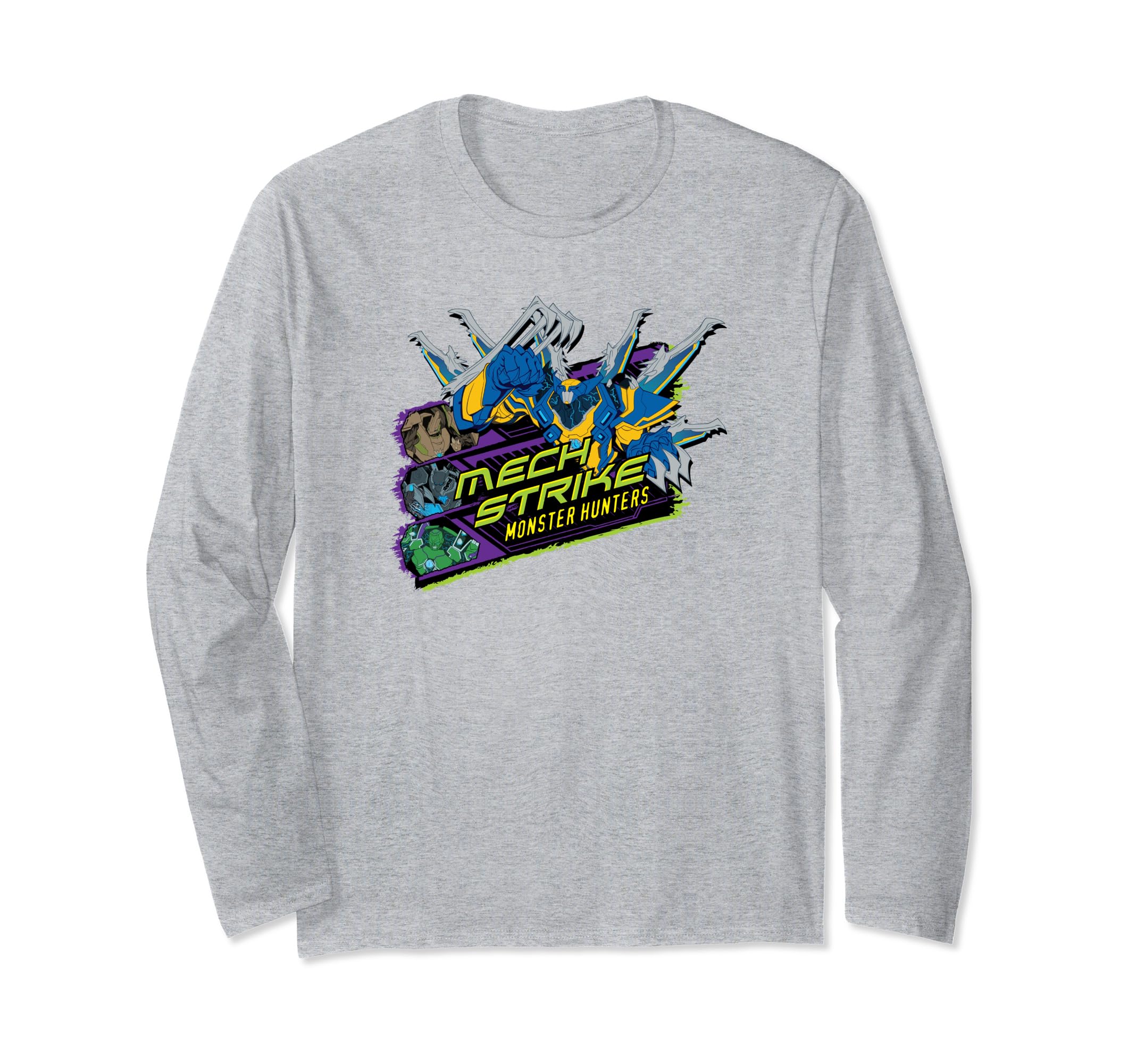 

Marvel: Mech Strike Wolverine Mech Monster Hunter Logo Long Sleeve T-Shirt
