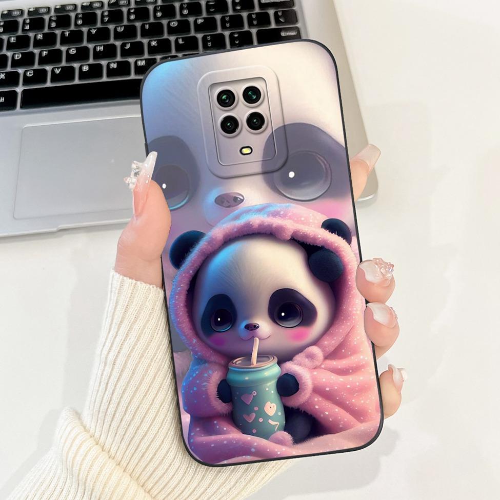 Casing For Redmi Note 9 9S 9Pro 4G Back Cover For Redmi Note 9 Pro Case Cute Cartoon Fashion Flowers Silicone Shockproof Bumper