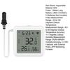 WiFi Temperature Humidity Sensor with External Probe APP Monitoring Smart Home Hygrometer Plants Aquarium Winery Digital Humidity Gauge Meter