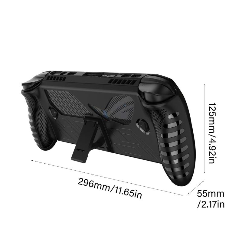 Shock Absorbing Case Shield Shell Cover with Precise Cutout for Game Console Offering Full Body Protective Enhances Grip