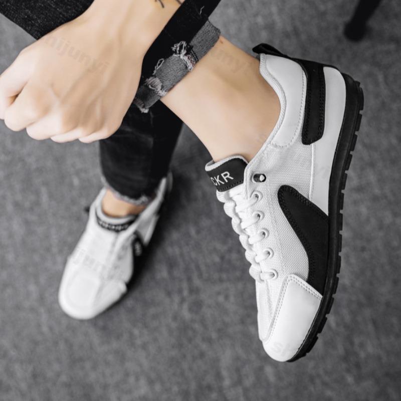 Fashion Men's Sneakers Men's Shoes 2025 New Mesh Breathable Non-slip Walking Shoes Outdoor Casual Shoes Fashion Comfort Flats Loafers