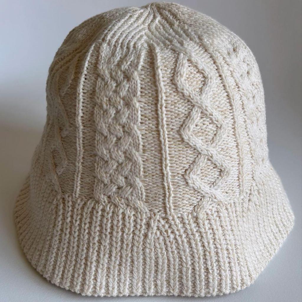 [USED] Korea nyunyu summer knit bucket hat crochet hat