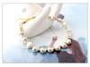 Baroque Irregular Pearl Necklace & Bracelet Set - Vintage French Light Luxury OT Buckle Jewelry for Women