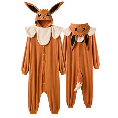 Cow Kigurumi Umbreon Anime Onesies Women Men Overalls Funny Suit For Adult Winter Pajamas Festival Outfit Animal Costumes Jumpsuit
