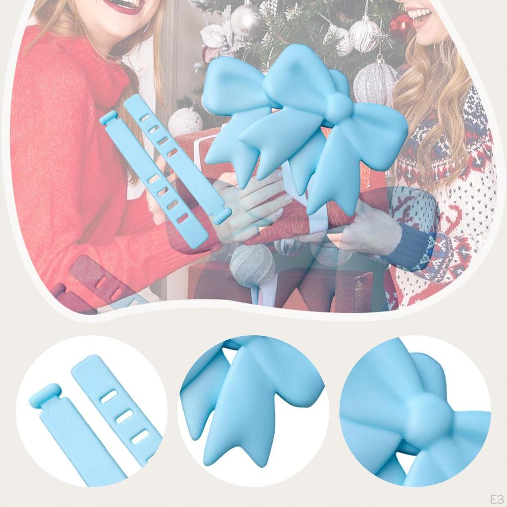 2Pcs Headphone Accessories Bow Decorations Cute Earphone Decoration Decorative Bowknots