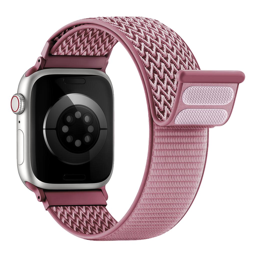 Nylon Loop Strap for Apple watch band 44mm 40mm 41mm 42mm 46mm 49mm Elastic correa bracelet iWatch series 11 10 9 8 se Ultra 3 2