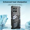 KEYSION Heat Dissipation Case for Motorola G86 5G G57 G67 Power Magnetic Cooling Shockproof Phone Cover for MOTO G100 G15 G75 5G