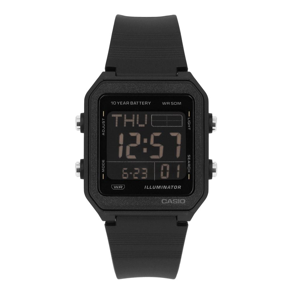 Casio Unisex Digital Vintage Retro Square Watch W 221h 1bvdf W-221H-1BVDF