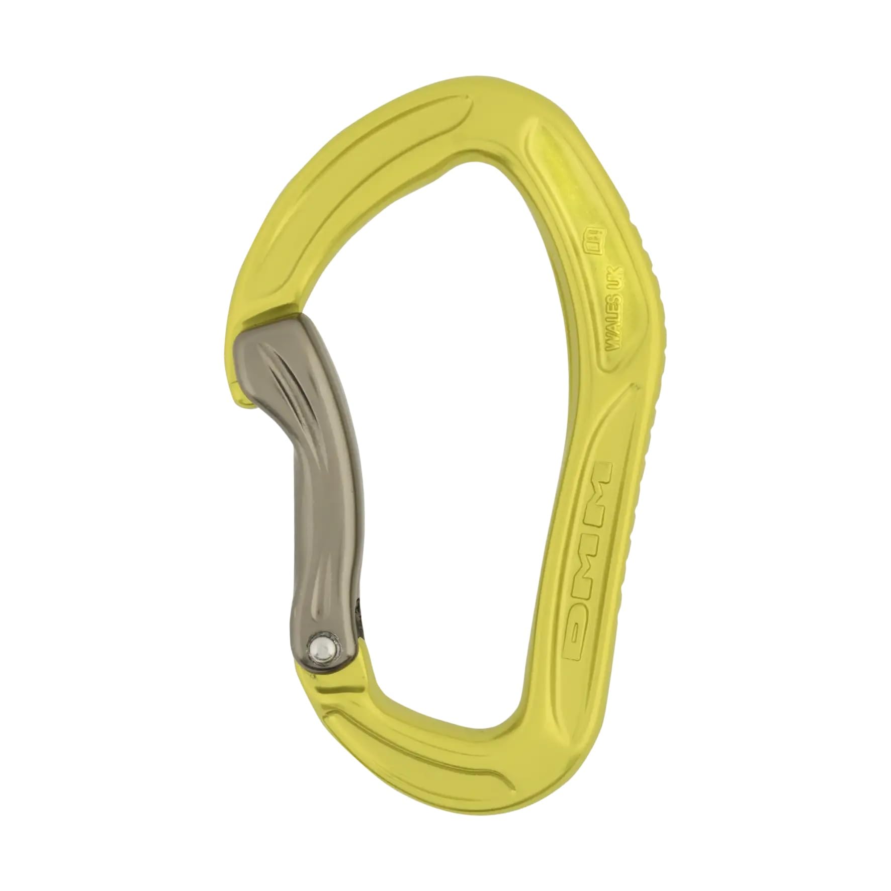 

DMM Alpha Sports Bent Gate Carabiner Lime/Titanium [Item]