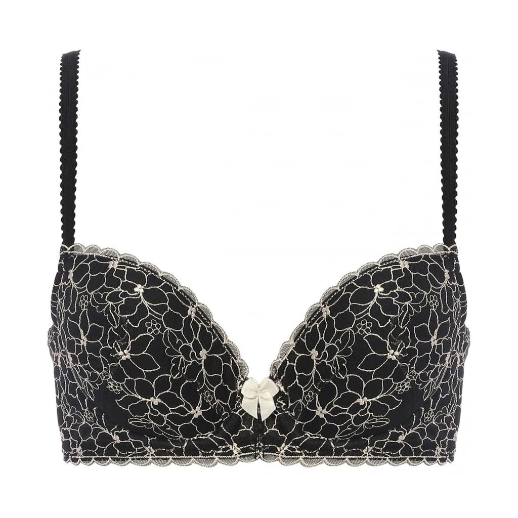 Triumph Web Exclusive Smooth Bra Panty Sexy M014 Size B80L & Set, Women's Underwear, (Black),