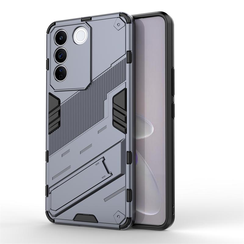 Phone Holder Case For Vivo T2 Case Bumper Anti-knock Armor Full Back Cover For Vivo T2 4G Case For Vivo T2 4G Russian Version