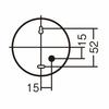Panasonic Spotlight LSEB6019KLE1 60 type equivalent Light bulb color Black Body: Height 12.5cm Body: Width 7.6cm