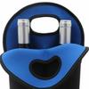 Reusable Wine Travel Carrier With Handle Insulated Wine Bag  Outdoor Camping