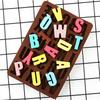 Letter Number Silicone Chocolate Mold 26 Alphabet 0-9 Number Nonstick Fondant Cake Biscuit Candy Jelly Baking Resin Mold