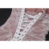 GMXIA Women's Autumn Sexy Temperament Vest Long Sleeve Suspenders Lace Lace Dress