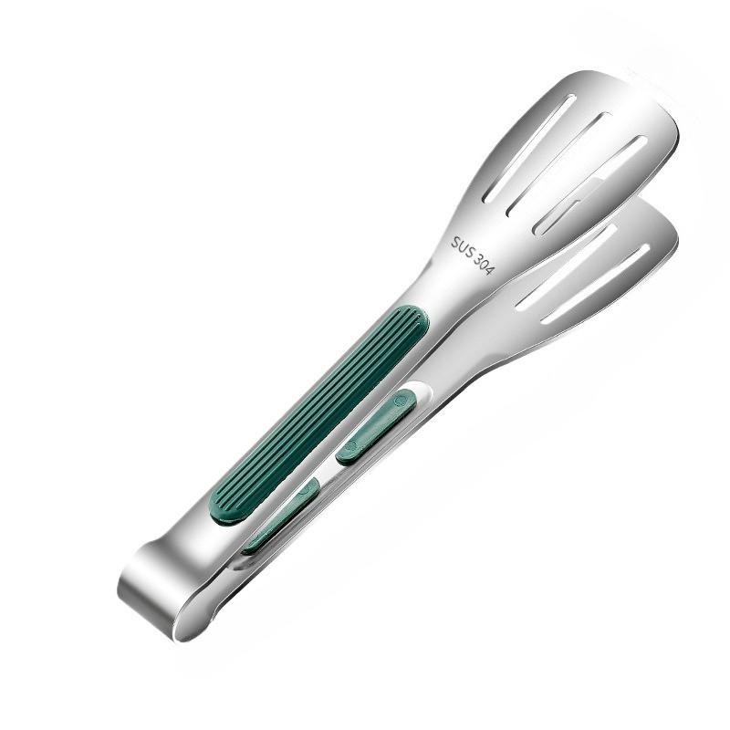 Non-Slip Stainless Steel Food Tongs Meat Salad Bread Serving Clip Barbecue Grill Buffet Clamp Cooking Tools Kitchen Accessories