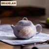 170ml Hand-painted Carved Peony Teapot Vintage Tea Infuser Pot Tea Soaking Kettle With Ball Hole White Tea Drinkware Ornaments