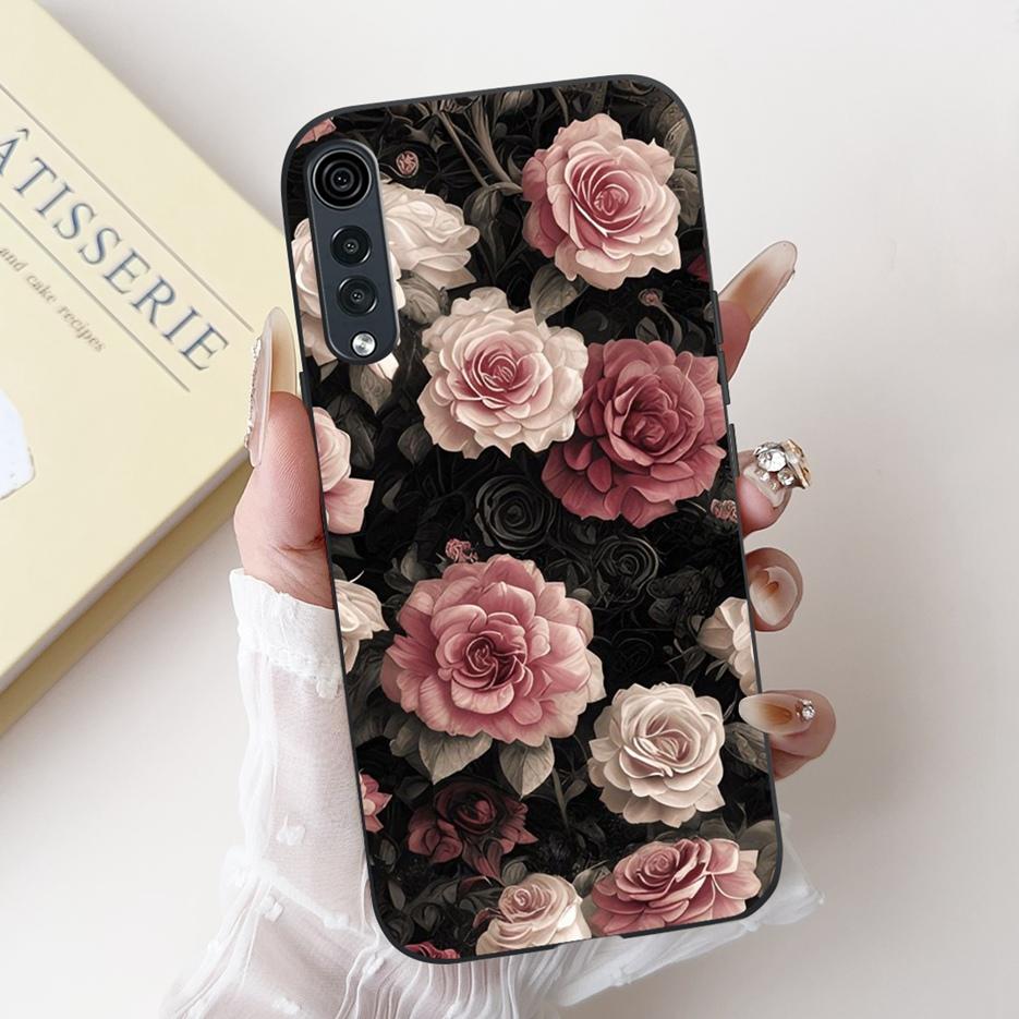 Für LG Velvet 5G Hülle LM-G900N Niedliche Cartoon Hülle Stoßfeste Weiche Silikon Handyhülle Für LG Velvet 5G UM LGVelvet Fundas Stoßfänger