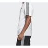 adidas T Shirts Men's White Crew Neck Moderate Straight Fit DU0441