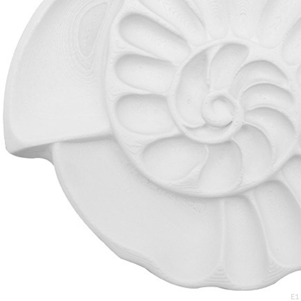 Painting Palette Paint Tray Reusable Lightweight Versatile DIY Portable Mixing Dish Flower Shape for