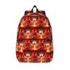 Dragon In The Fire Backpack Hot Sale Daypack Large Capacity Boys Girls BookBag School Bag Shoulder Bags for Men Women