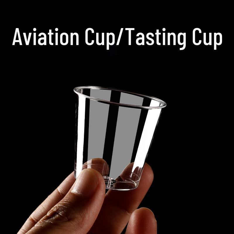30ml Durable Clear Plastic Airline Tasting Cup