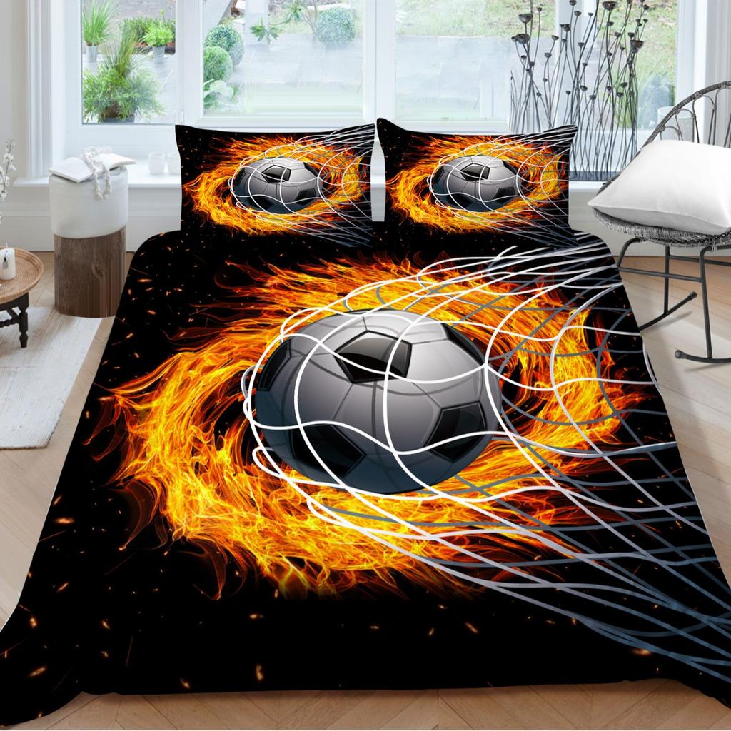 Football Series Bedding Two Or Three-Piece Sports Wind 3D Digital Printing Polyester
