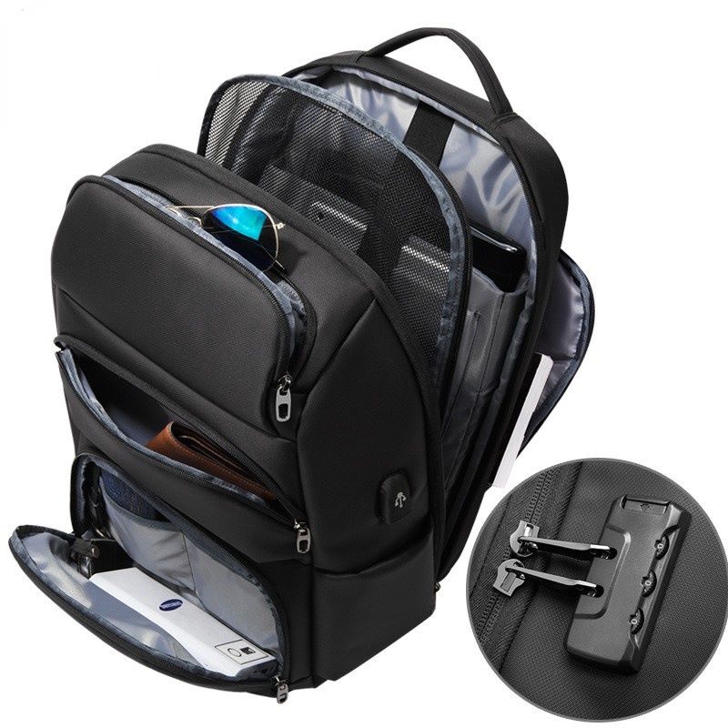 Cheap Multifunctional Business Backpack Men's USB Large Capacity ...