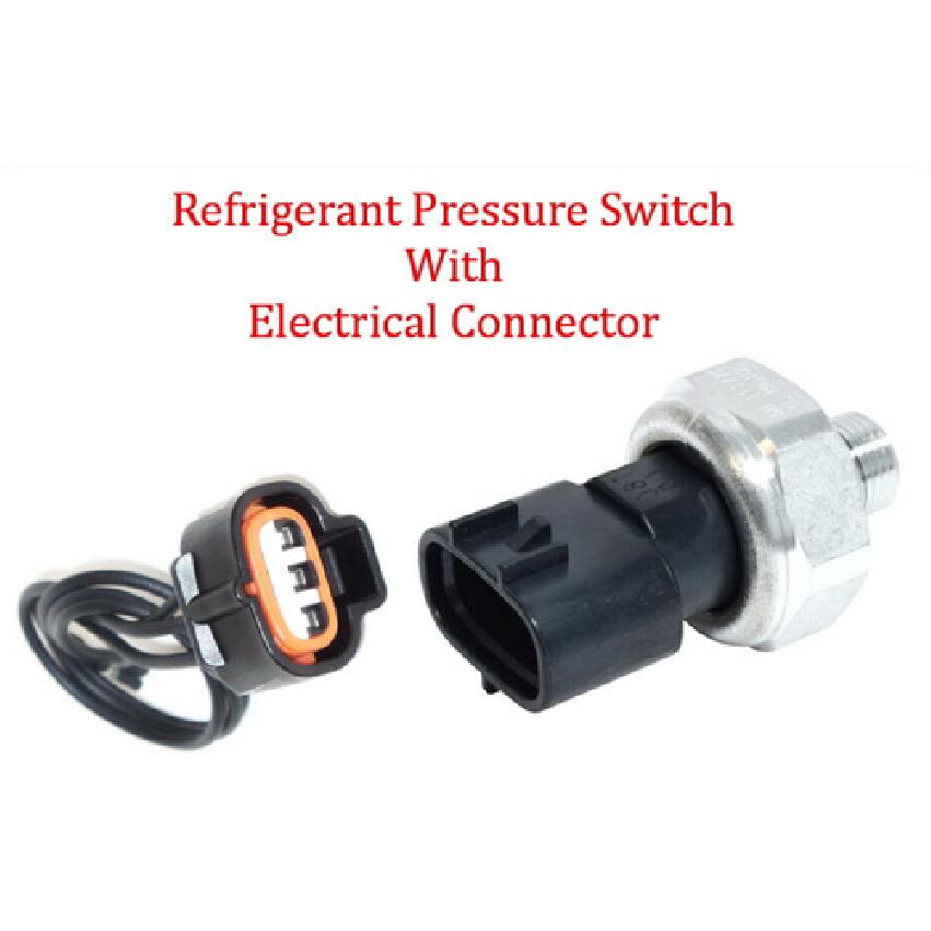 AC A/C Oil Pressure Transducer Switch Sensor W/Connector Fits Lexus Toyota Scion